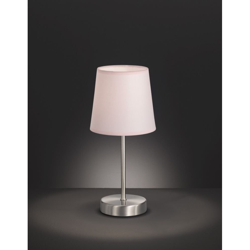 Wofi 8324.01.94.8000 - Stolní lampa CESENA 1xE14/42W/230V růžová