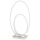 Wofi 8762.01.06.9000 - LED Stmívatelná stolní lampa NIA LED/16W/230V bílá