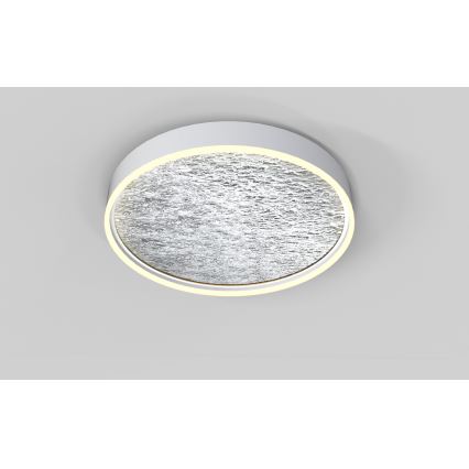 Wofi 9002-103L - LED Stmívatelné stropní svítidlo BORDEAUX LED/60W/230V stříbrná