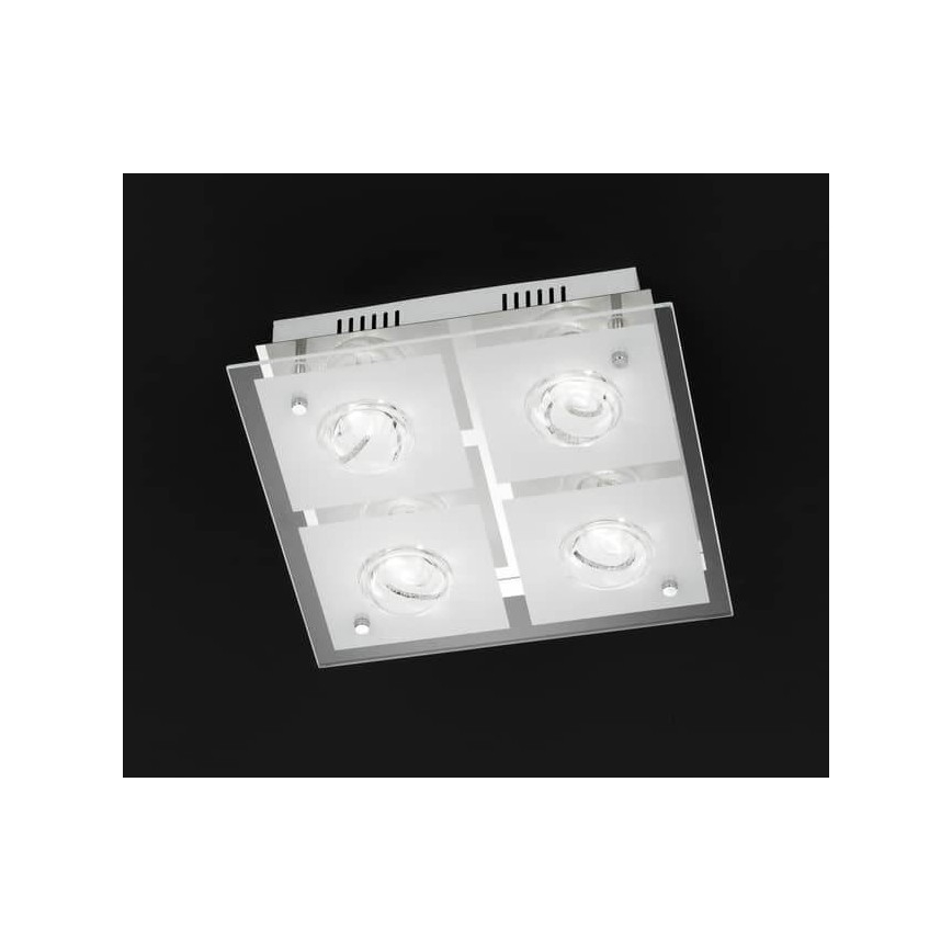 Wofi 9105.04.01.6300 - LED Stropní svítidlo TYRA 4xLED/4W/230V