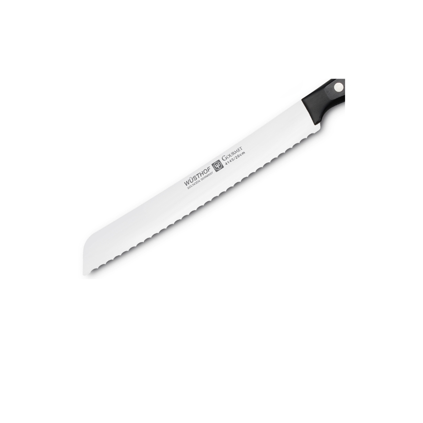 Wüsthof - Kuchyňský nůž na chleba GOURMET 20 cm černá