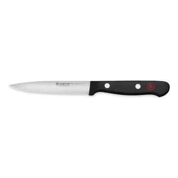 Wüsthof - Kuchyňský nůž na zeleninu GOURMET 10 cm černá