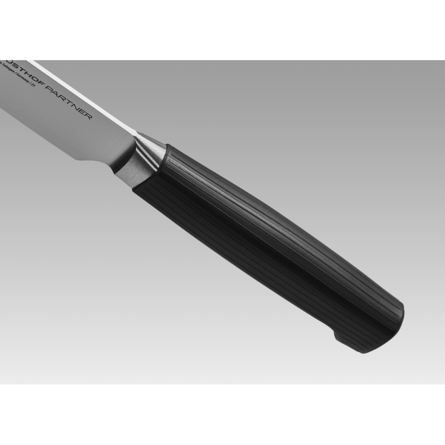 Wüsthof - Kuchyňský nůž santoku PARTNER 17 cm černá