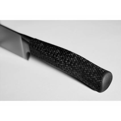 Wüsthof - Kuchyňský nůž santoku PERFORMER 17 cm černá