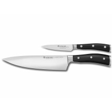 Wüsthof - Sada kuchyňských nožů CLASSIC IKON 2 ks černá