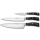 Wüsthof - Sada kuchyňských nožů CLASSIC IKON 3 ks černá