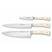 Wüsthof - Sada kuchyňských nožů CLASSIC IKON 3 ks krémová