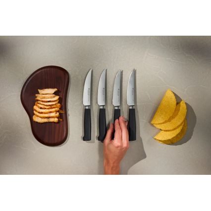 Wüsthof - Sada steakových nožů PARTNER 4 ks černá