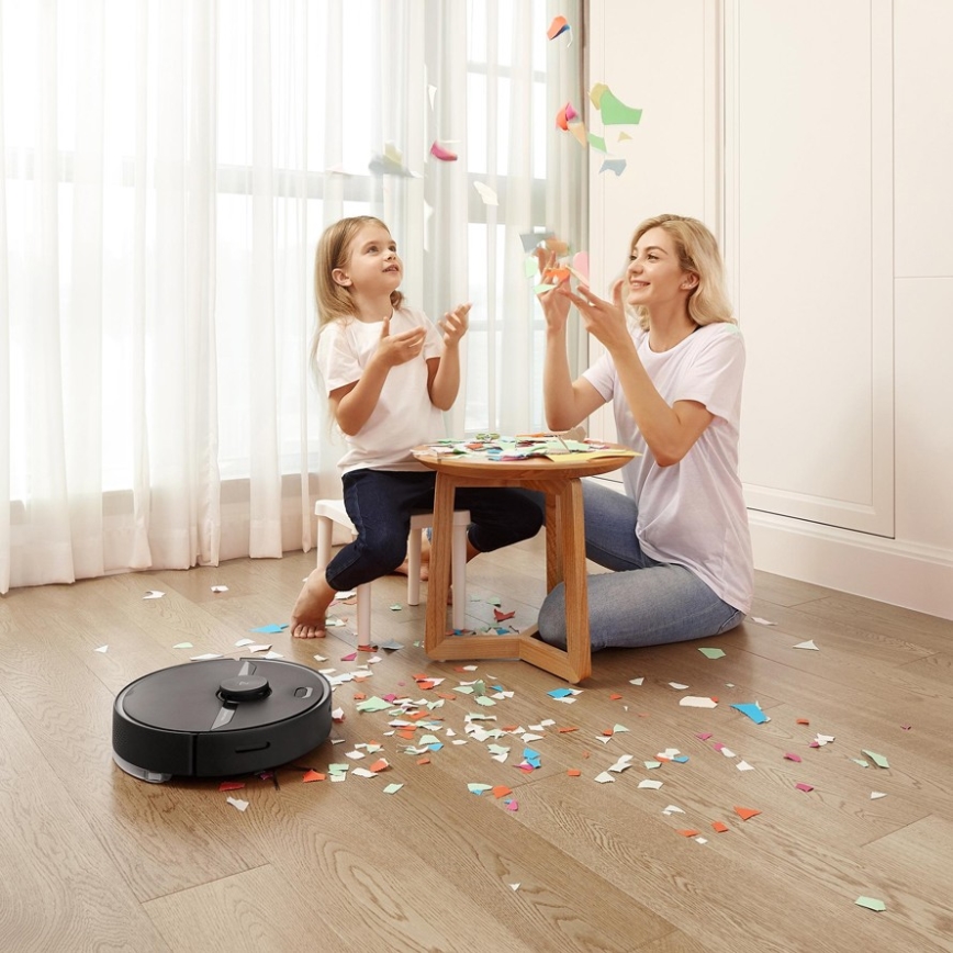 Xiaomi - Chytrý robotický vysavač ROBOROCK S6 Pure 58W Wi-Fi černá