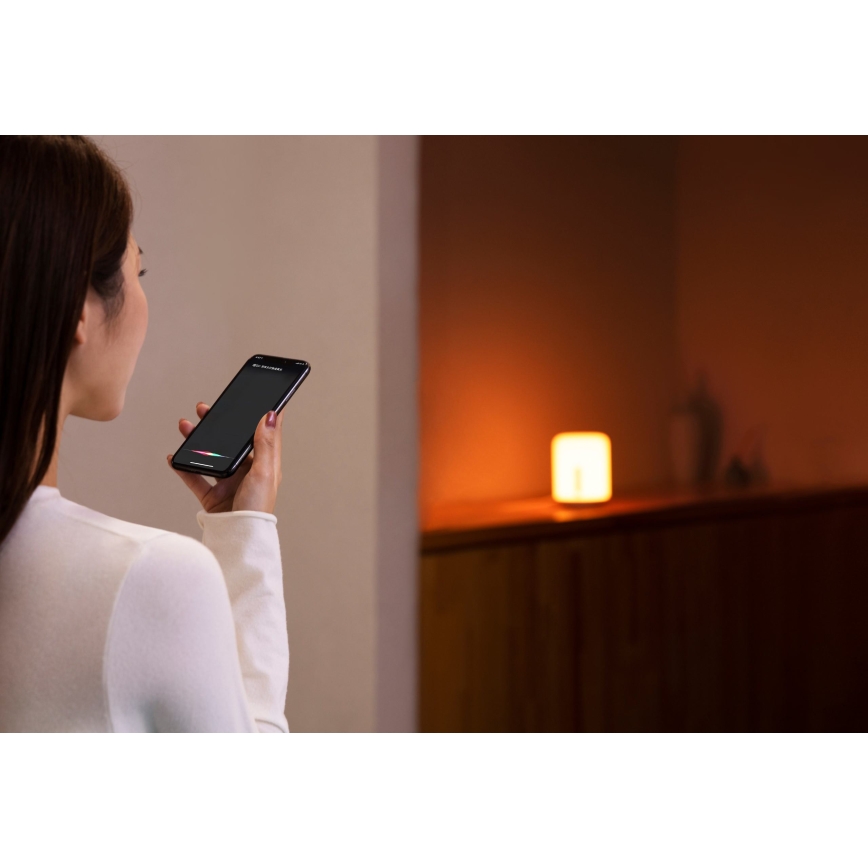 Xiaomi - LED RGB Stmívatelná stolní lampička BEDSIDE LED/9W/12-230V Wi-Fi/Bluetooth