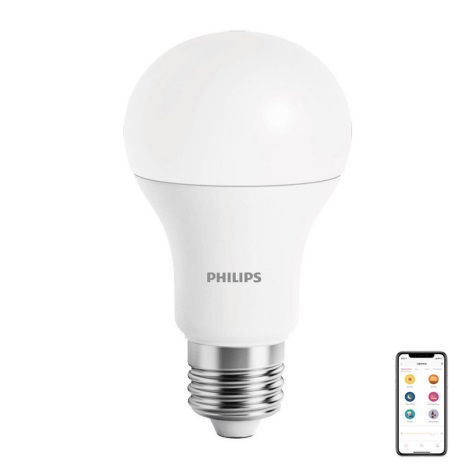 Xiaomi - LED Stmívatelná žárovka Philips E27/9W/230V 2700K Wi-Fi