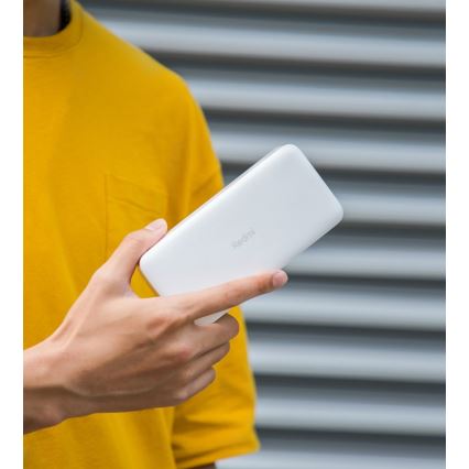 Xiaomi - Power Bank 20000 mAh Redmi 18W bílá