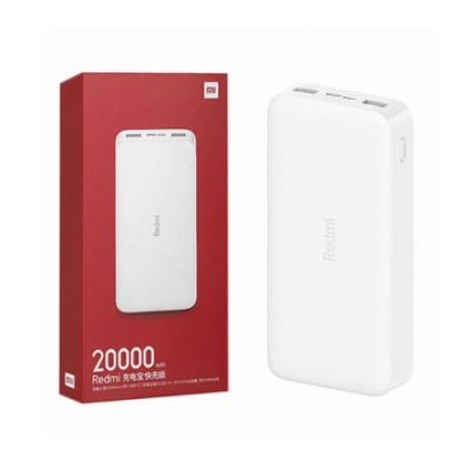 Xiaomi - Power Bank 20000 mAh Redmi 18W bílá