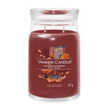 Yankee Candle - Vonná svíčka AUTUMN DAYDREAM velká 567g 60-90 hod.