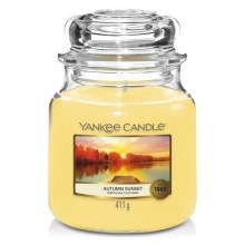 Yankee Candle - Vonná svíčka AUTUMN SUNSET střední 411g 65-75 hod.