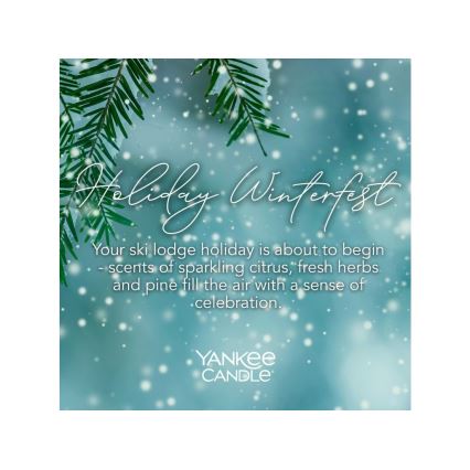 Yankee Candle - Vonná svíčka HOLIDAY WINTERFEST velká 567g 60-90 hod.