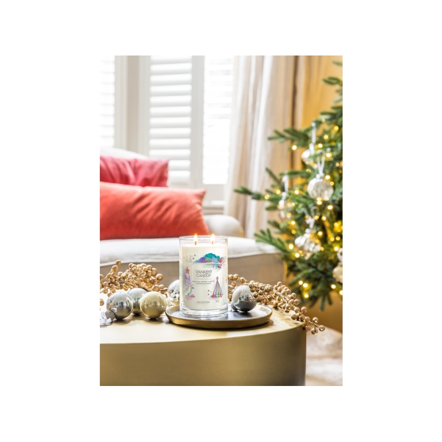 Yankee Candle - Vonná svíčka MAGICAL BRIGHT LIGHTS velká 567g 60-90 hod.