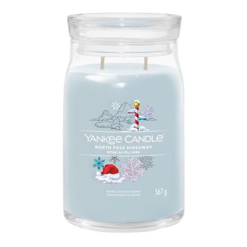 Yankee Candle - Vonná svíčka NORTH POLE HIDEAWAY velká 567g 60-90 hod.