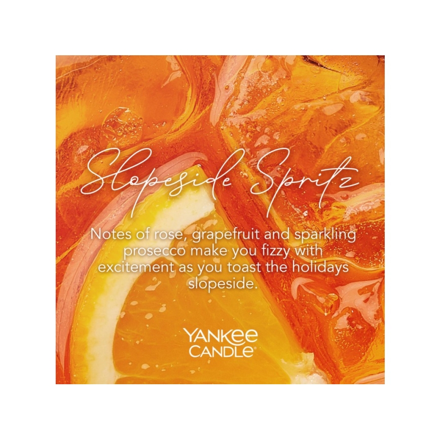 Yankee Candle - Vonná svíčka SLOPESIDE SPRITZ velká 567g 60-90 hod.