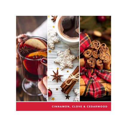 Yankee Candle - Vonná svíčka SPARKLING CINNAMON velká 567g 60-90 hod.