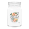 Yankee Candle - Vonná svíčka WHITE SPRUCE & GRAPEFRUIT velká 567g 60-90 hod.
