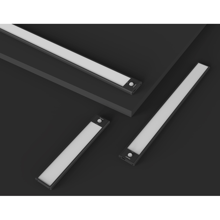Yeelight - LED Stmívatelné nabíjecí osvětlení nábytku se senzorem LED/1,8W/1100 mAh 4000K 20 cm černá
