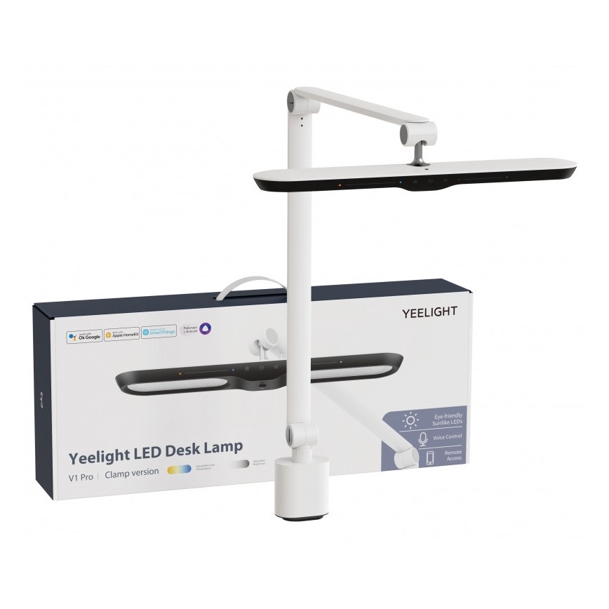 Yeelight - LED Stmívatelná stolní lampa s klipem a senzorem LED/12W/230V Wi-Fi Ra90
