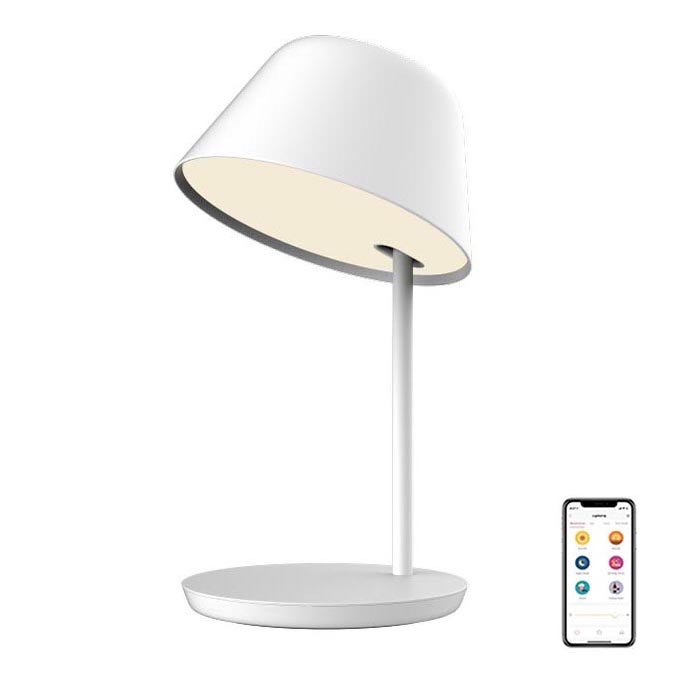 Yeelight - LED Stmívatelná stolní lampa s bezdrátovým nabíjením Staria Bedside Lamp Pro LED/20W/230V Wi-Fi