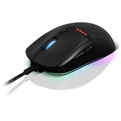 Yenkee - LED RGB Herní myš 5000 DPI 9 tlačítek černá