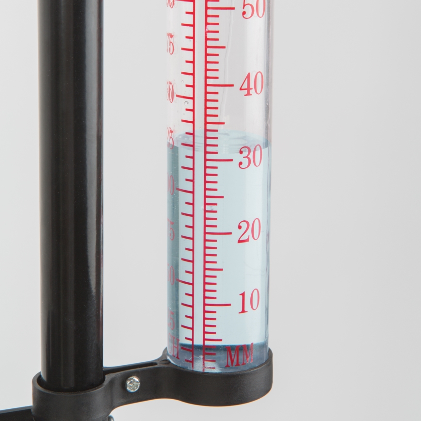 Zahradní meteorologická stanice 3v1 145 cm černá