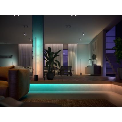 Základní sada - LED RGBW Stmívatelný pásek Philips Hue WHITE AND COLOR AMBIANCE LED/20W/230V 2 m