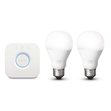 Základní sada Philips HUE STARTER KIT 2xE27/9,5W + zařízení k propojení - 8718696449554 Základní sada Philips HUE STARTER KIT 2xE27/9,5W + zařízení k propojení - 8718696449554