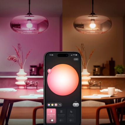 Základní sada Philips Hue White And Color Ambiance Essential 2xE27/8W/230V 2200-6500K + zařízení k propojení