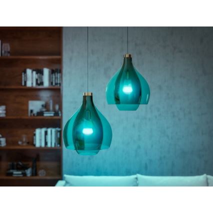 Základní sada Philips Hue WHITE AND COLOR AMBIANCE 2xE27/9W/230V 2000-6500K + zařízení k propojení