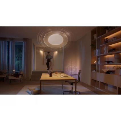 Základní sada Philips Hue WHITE AND COLOR AMBIANCE 3xE27/8,1W 1000-20000K + Hue bridge a dimmer switch