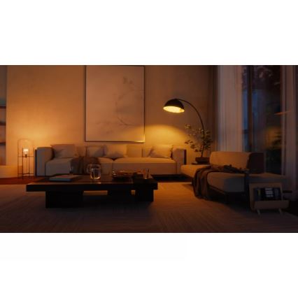 Základní sada Philips Hue WHITE AND COLOR AMBIANCE 3xE27/8,1W 1000-20000K + Hue bridge a dimmer switch