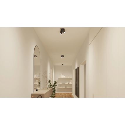 Základní sada Philips Hue WHITE AND COLOR AMBIANCE 3xGU10/4,2W 2000-6500K + Hue bridge a dimmer switch