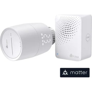 Základní sada termostatické hlavice s LCD displejem 2xAA Tuya