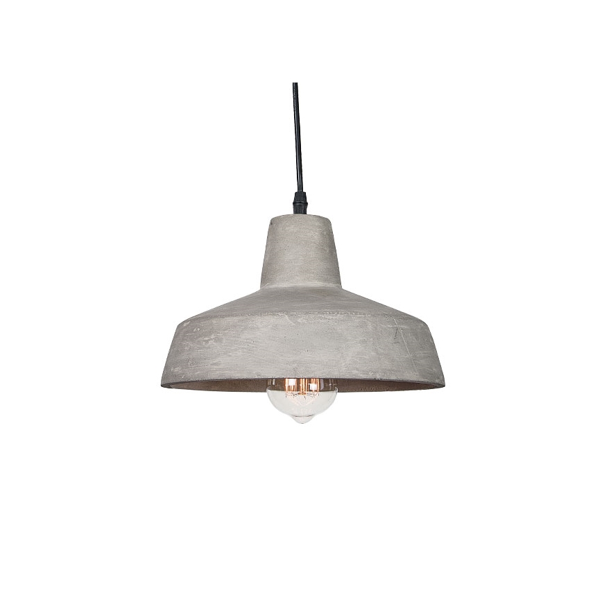 Zambelis 1655 - Lustr na lanku 1xE27/40W/230V beton