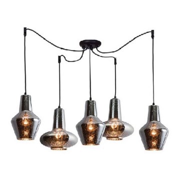 Zambelis 17150 - Lustr na lanku 5xE27/40W/230V pavouk