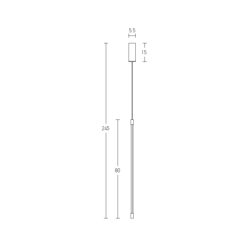 Zambelis 20122 - LED Lustr na lanku LED/12W/230V zlatá