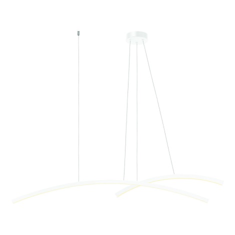 Zambelis 20129 - LED Stmívatelný lustr na lanku LED/48W/230V bílá