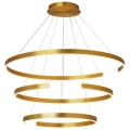 Zambelis 2014 - LED Stmívatelný lustr na lanku LED/120W/230V zlatá