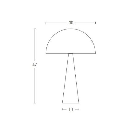 Zambelis 20211 - Stolní lampa 1xE27/25W/230V zlatá