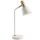 Zambelis 20221 - Stolní lampa 1xE14/25W/230V bílá