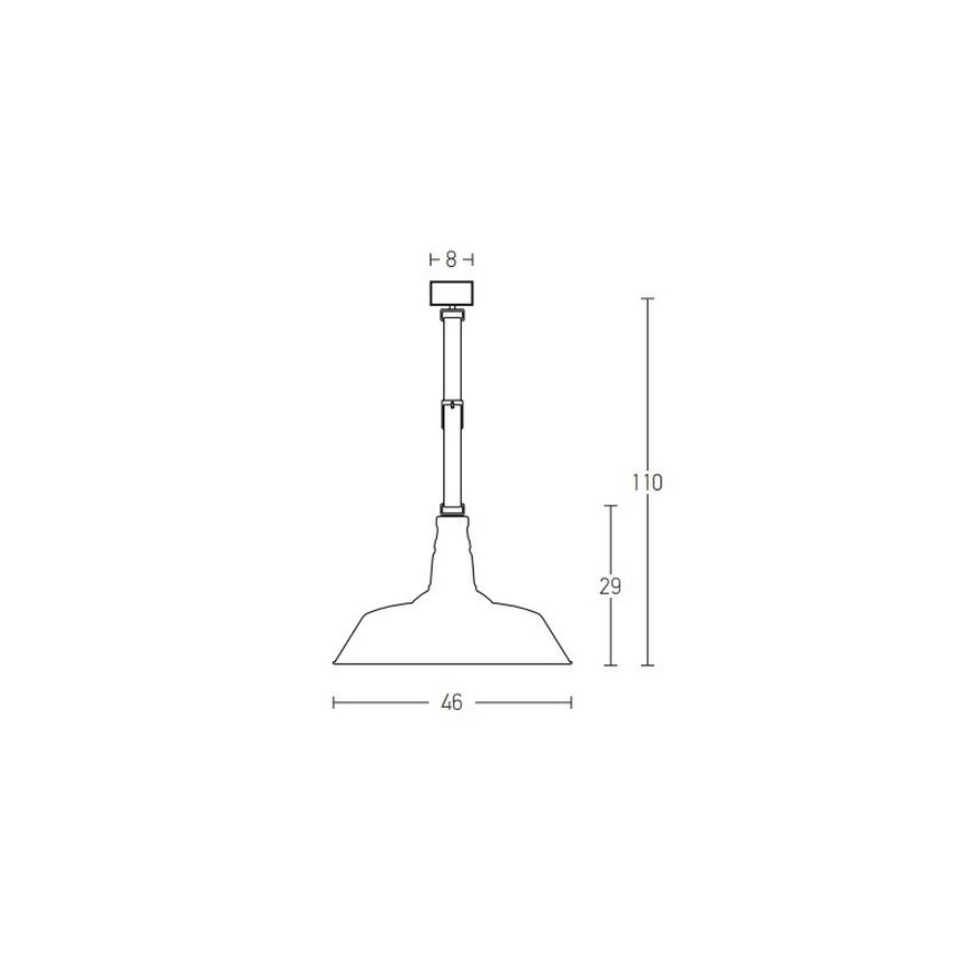 Zambelis 22225 - Lustr na lanku 1xE27/40W/230V