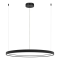 Zambelis 23035 - LED Stmívatelný lustr na lanku LED/45W/230V 3000K pr. 90 cm černá