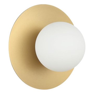 Zambelis 23137 - Nástěnné svítidlo 1xG9/7W/230V pr. 21 cm zlatá