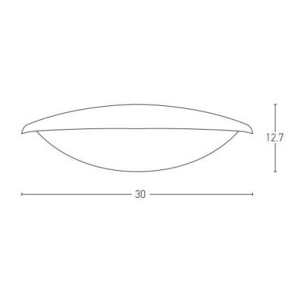 Zambelis E115 - LED Venkovní nástěnné svítidlo LED/6W/230V IP54 antracit