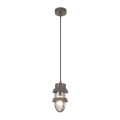Zambelis E172 - Venkovní lustr 1xE27/40W/230V IP54 hnědá
